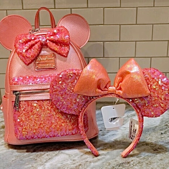 Loungefly Disneyland Paris Ariel Grotto Coral set - Picture 1 of 1